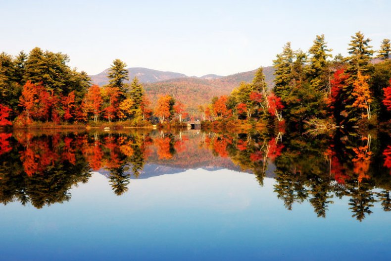 Indian Summer in New Hampshire