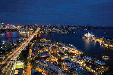 The Rocks und Sydney Harbour
