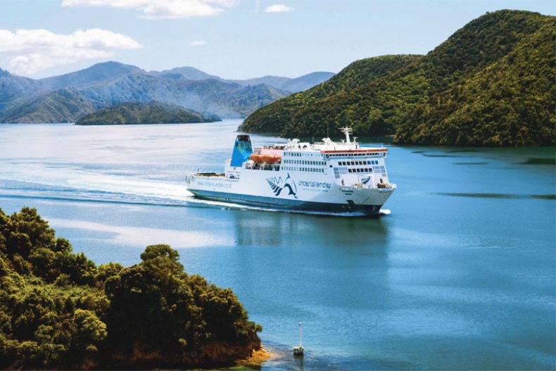 Fährverbindung zwischen Neuseelands Nord- und Südinsel
