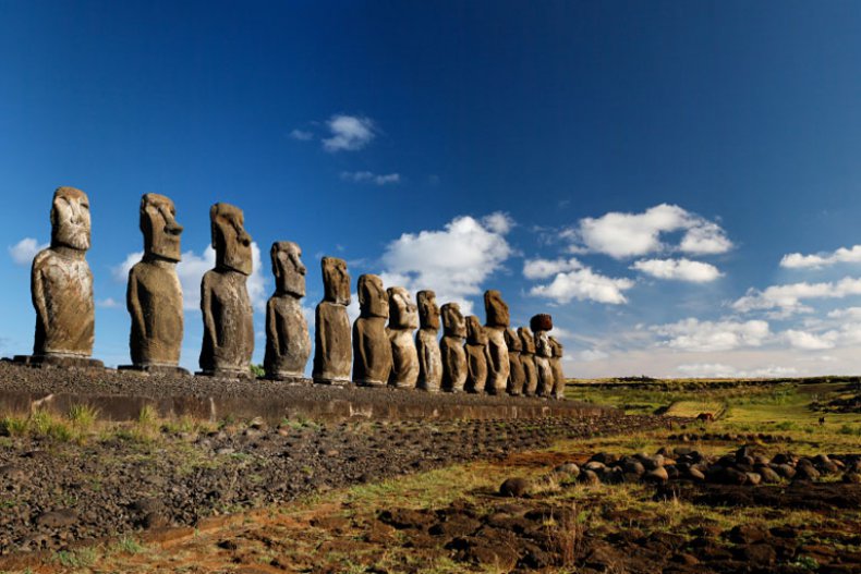 Tongariki Moai, Osterinsel