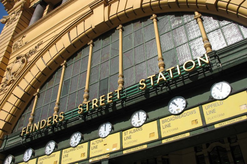 <p>Flinders Street Station, Melbourne</p>