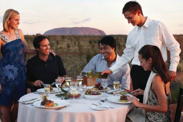 »Sounds of Silence Dinner«, Uluru (Ayers Rock)