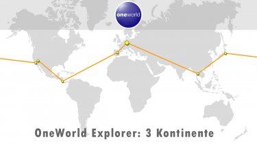 Round the World - One World Explorer - 3 Kontinente