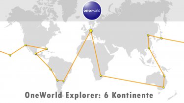 Round the World - One World Explorer - 6 Kontinente