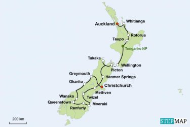 Neuseeland – auf Panoramastraßen ans Ende der Welt